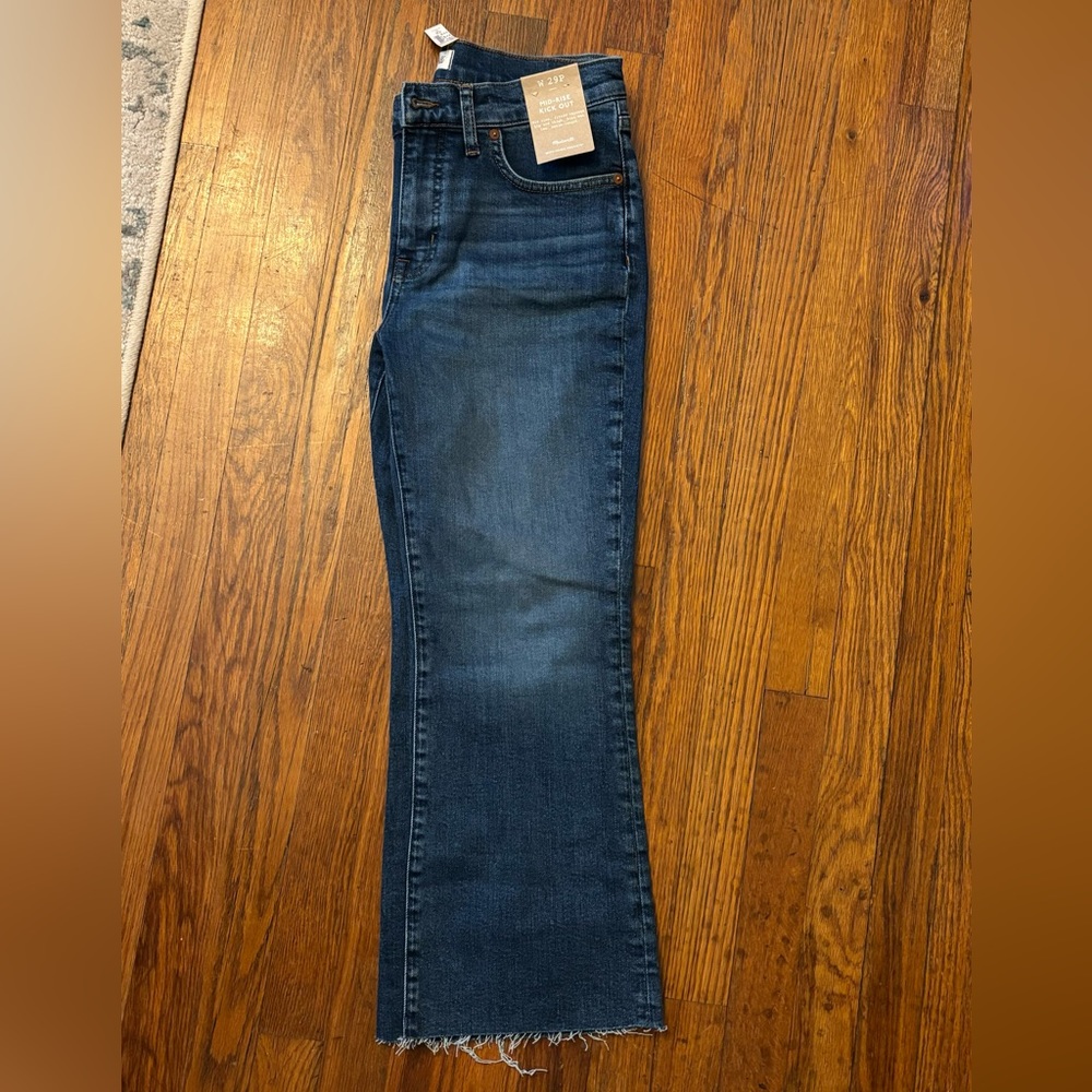 Madewell Midrise Kickout Jeans 29P